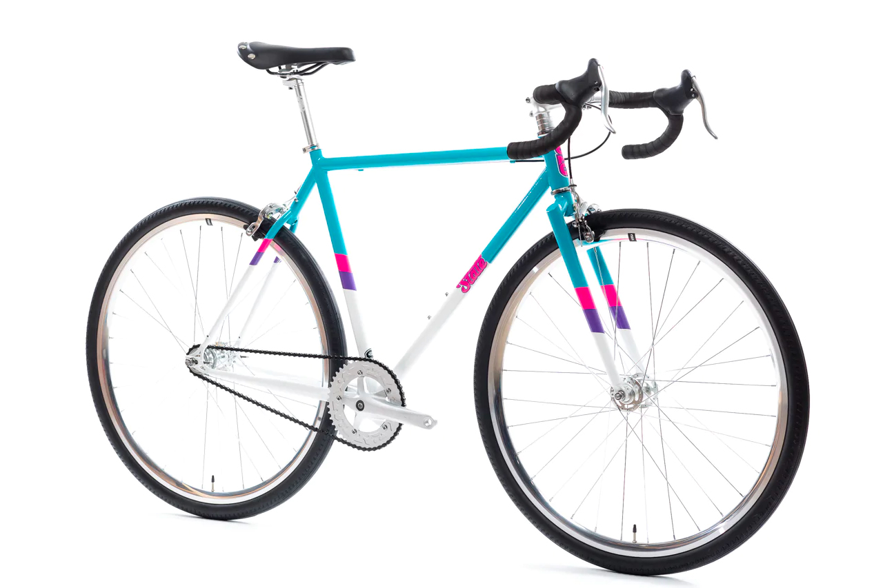 Bicicleta tracklocross 4130 Chromoly Windbreaker - Fijo y libre 2