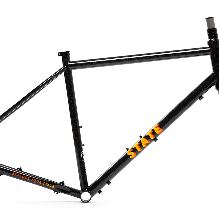 Frameset: marco y horquilla bicicleta gravel 4130 All Road - Black Canyon 1