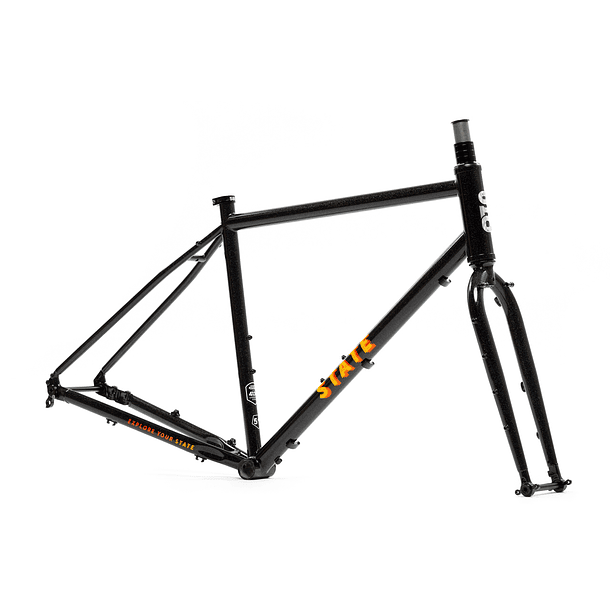 Frameset: marco y horquilla bicicleta gravel 4130 All Road - Black Canyon  2