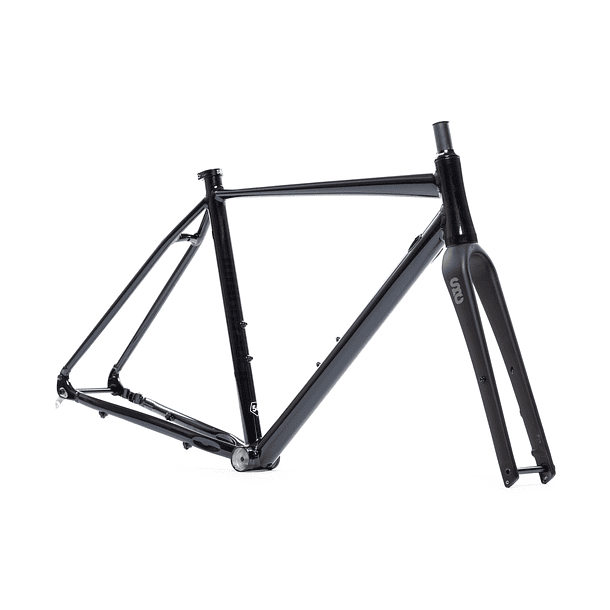 Frameset: marco  y horquilla bicicleta gravel 6061 All Road - Deep Pacific  2