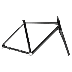 Frameset: marco y horquilla bicicleta gravel 6061 All Road - Dark Woodland