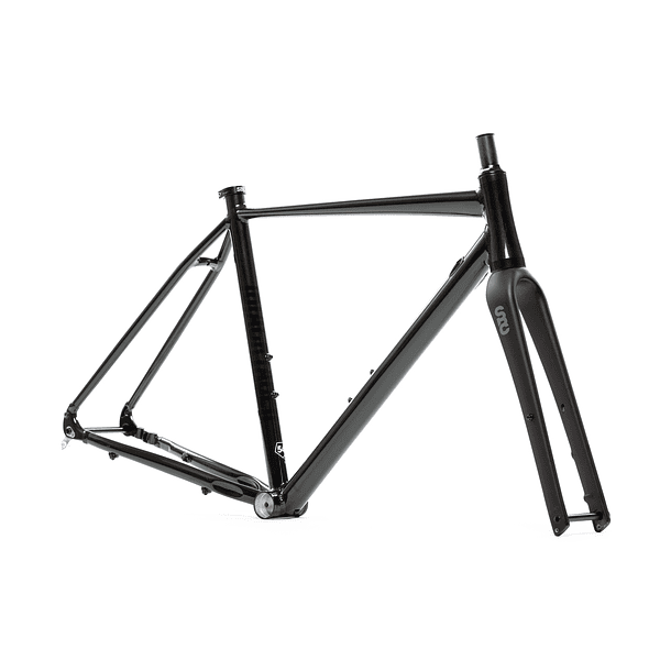 Frameset: marco y horquilla bicicleta gravel 6061 All Road - Dark Woodland 2