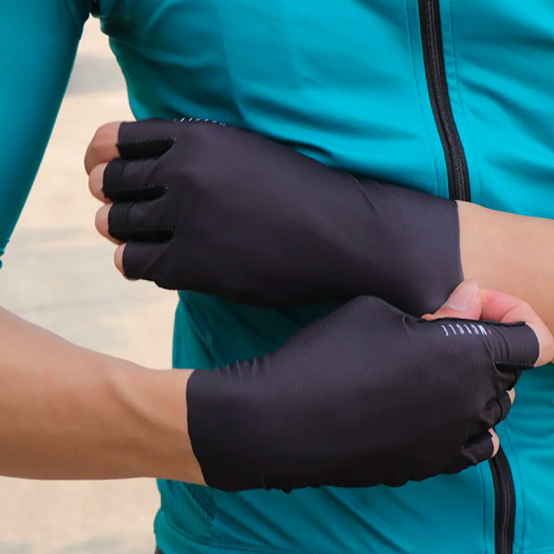 Guantes cortos Mcycle - Negro 4