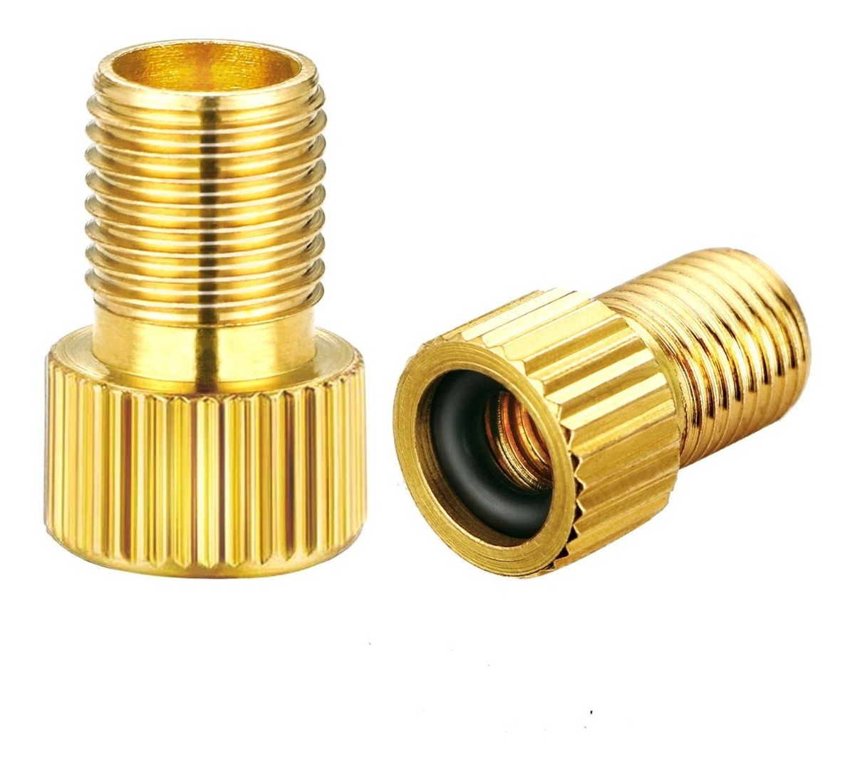 Adaptador de bomba bicicletas schrader a presta 1