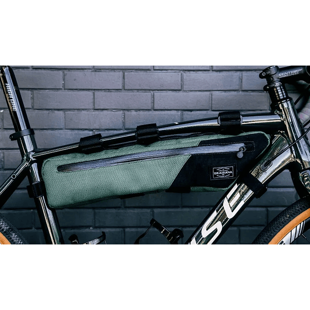 Bolso marco gravel Draisiana 2.5L - Verde 