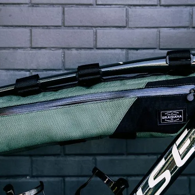 Bolso marco gravel Draisiana 2.5L - Verde 1