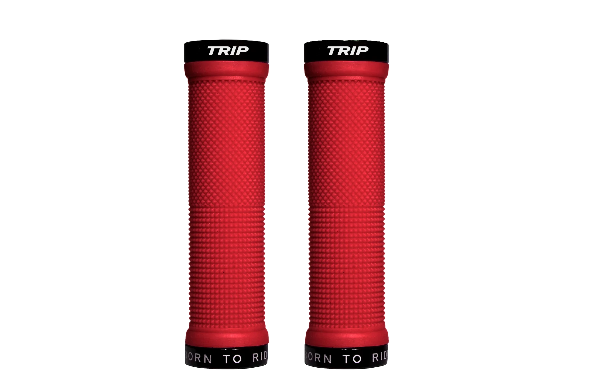 Puños Trip Doble lock - Rojo, negro 1