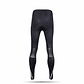 Calza larga ciclismo unisex con gel Mcycle - Negra - Miniatura 3