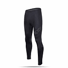 Calza larga ciclismo unisex con gel Mcycle - Negra 1