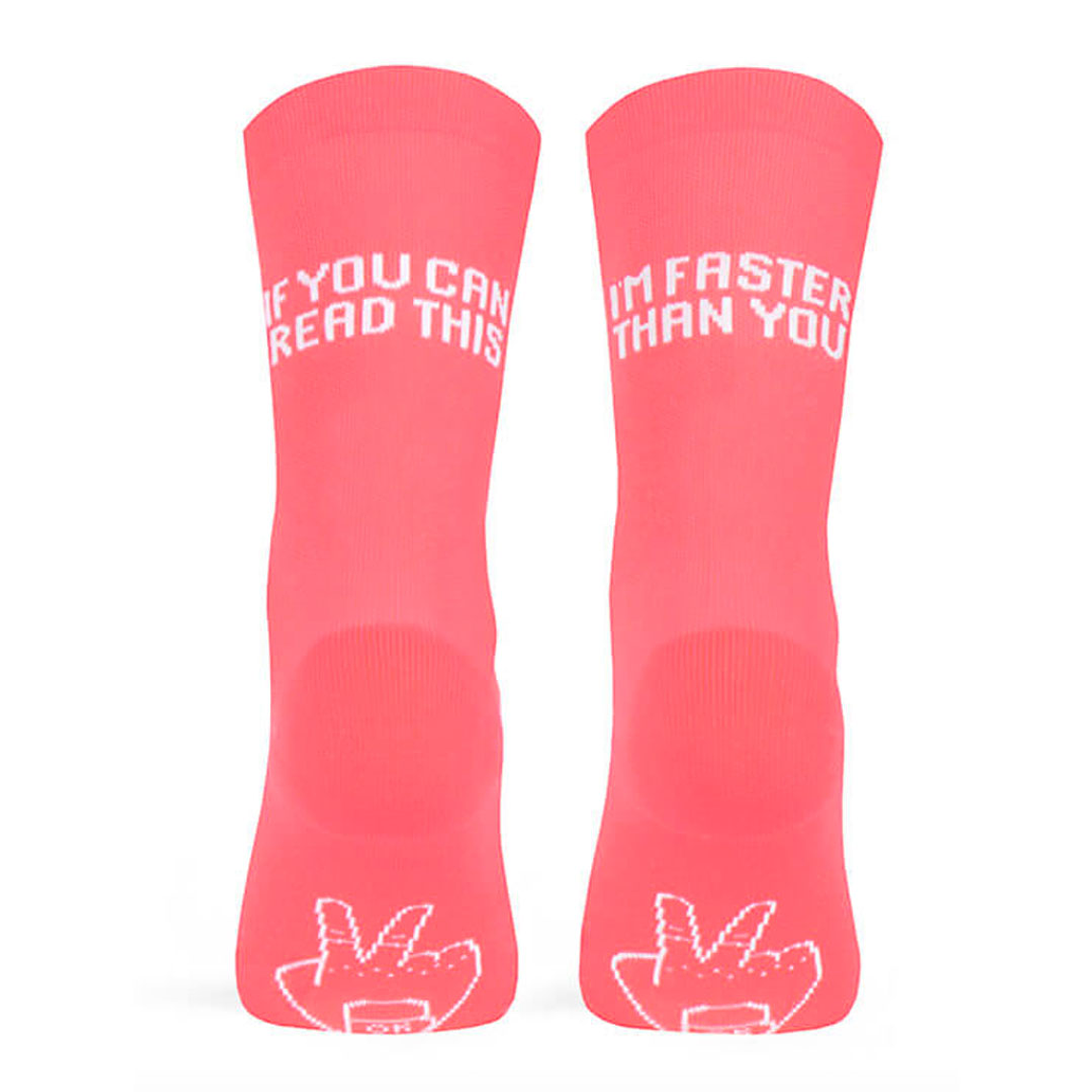 Medias de compresión Pacific - Faster Coral 1