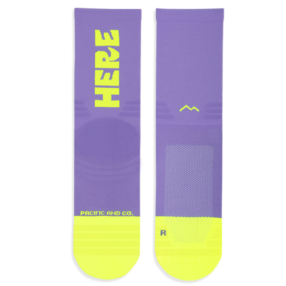 Medias de compresión Pacific - Here Now  Violeta 3