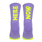 Medias de compresión Pacific - Here Now  Violeta - Miniatura 1
