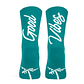 Medias de compresión Pacific - Good Vibes Turquesa - Miniatura 1