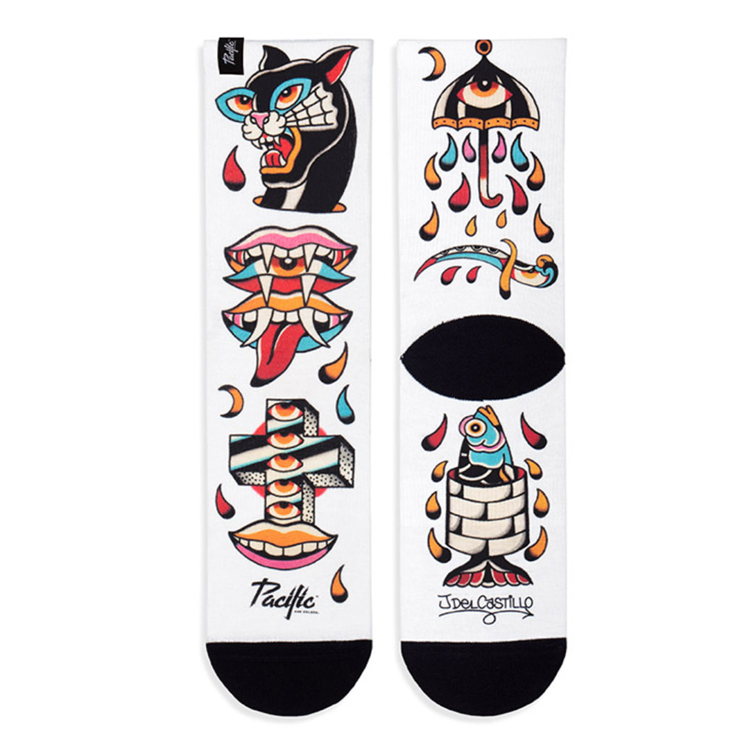 Medias estampadas Pacific - Flashy 2