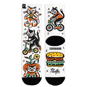 Medias estampadas Pacific - Bacoa Cats