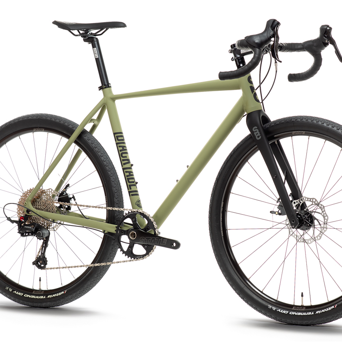 Bicicleta gravel 6061 All Road Matte Olive - 11 velocidades 4