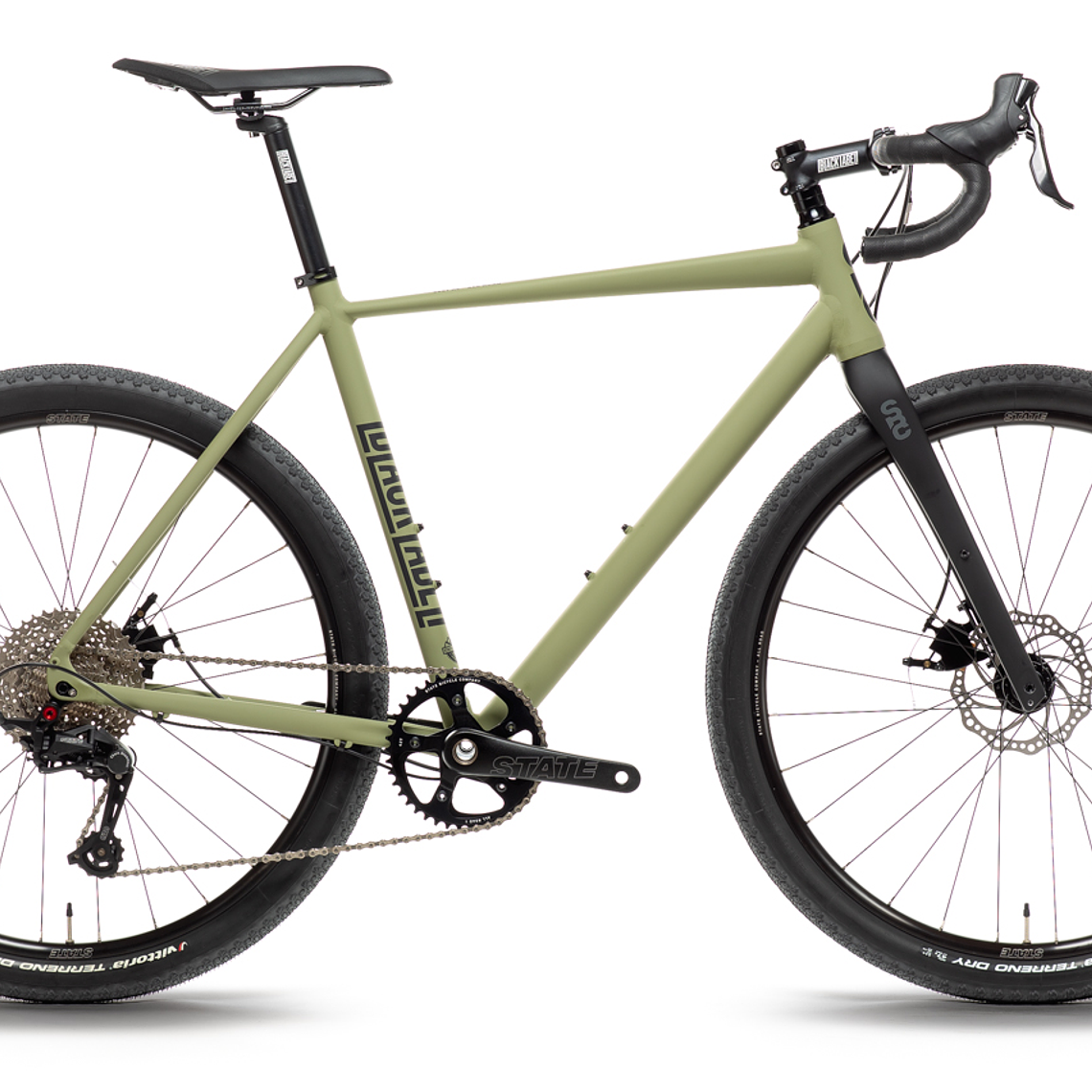 Bicicleta gravel 6061 All Road Matte Olive - 11 velocidades 5