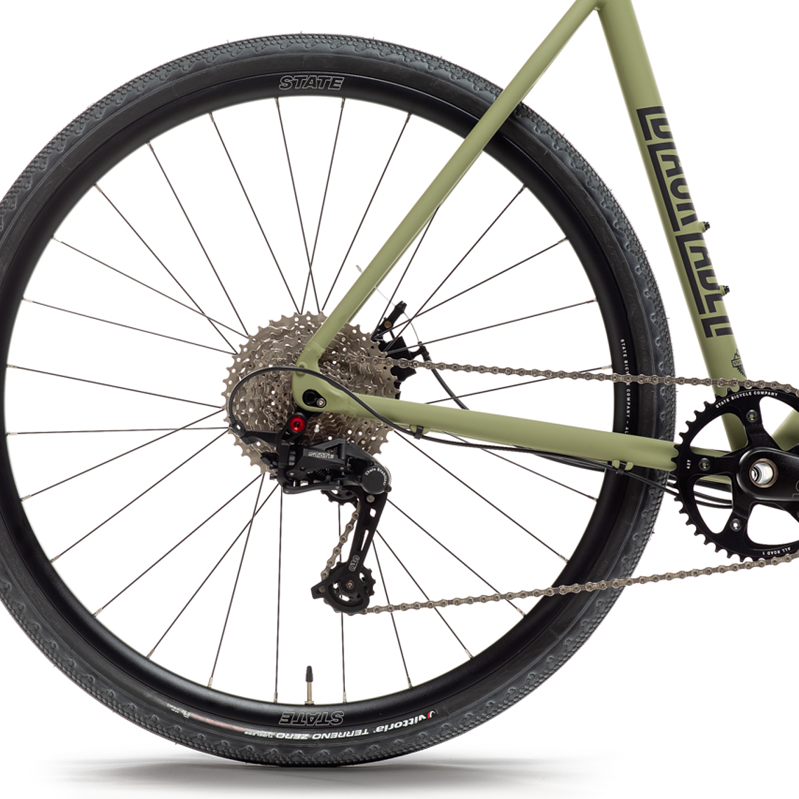 Bicicleta gravel 6061 All Road Matte Olive - 11 velocidades 7