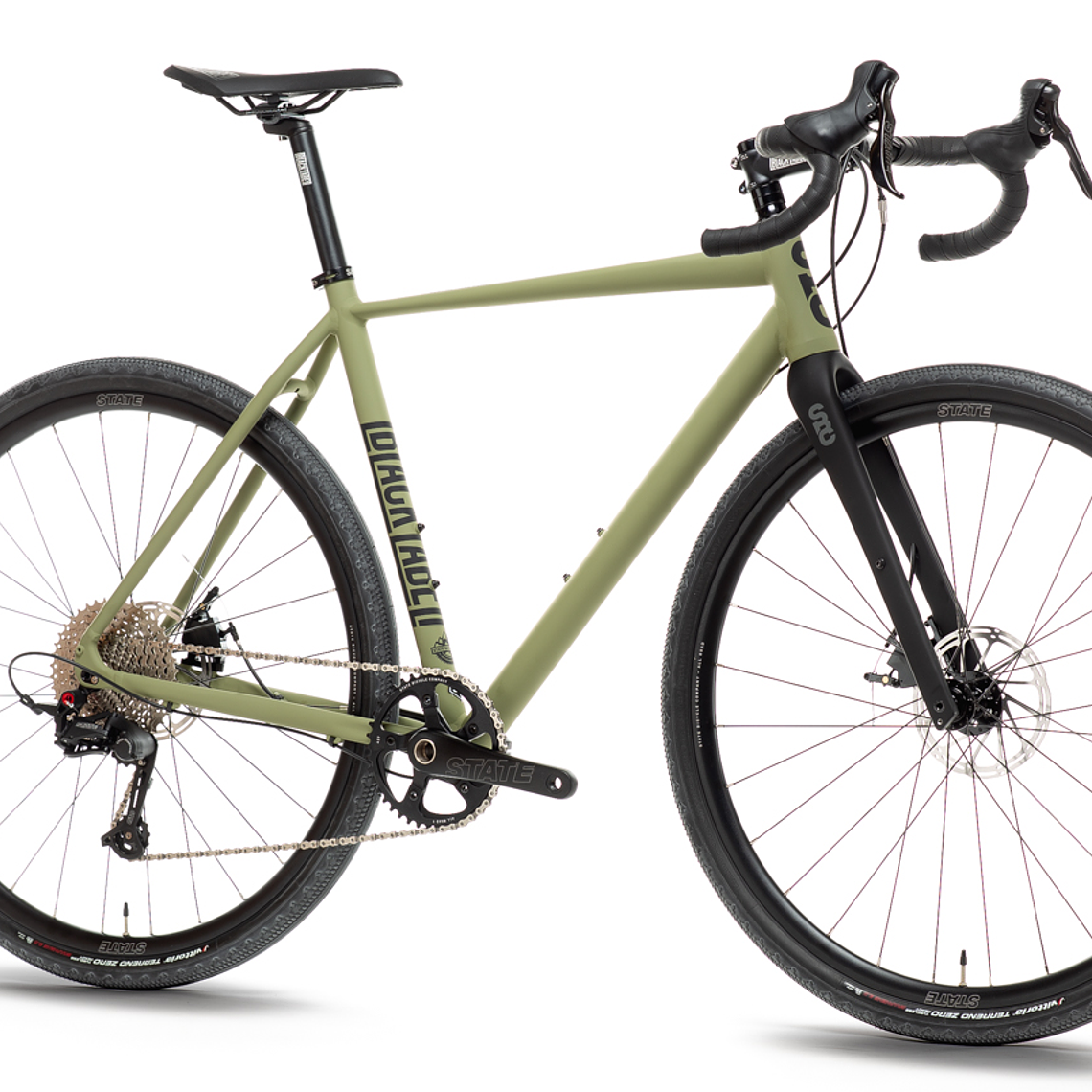 Bicicleta gravel 6061 All Road Matte Olive - 11 velocidades 9