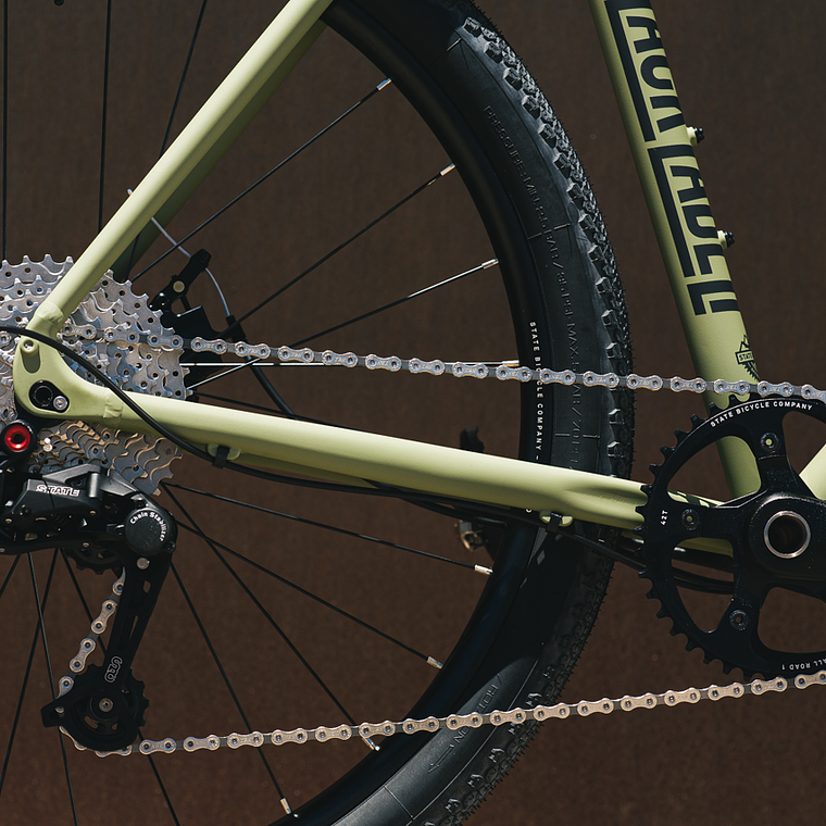 Bicicleta gravel 6061 All Road Matte Olive - 11 velocidades 12