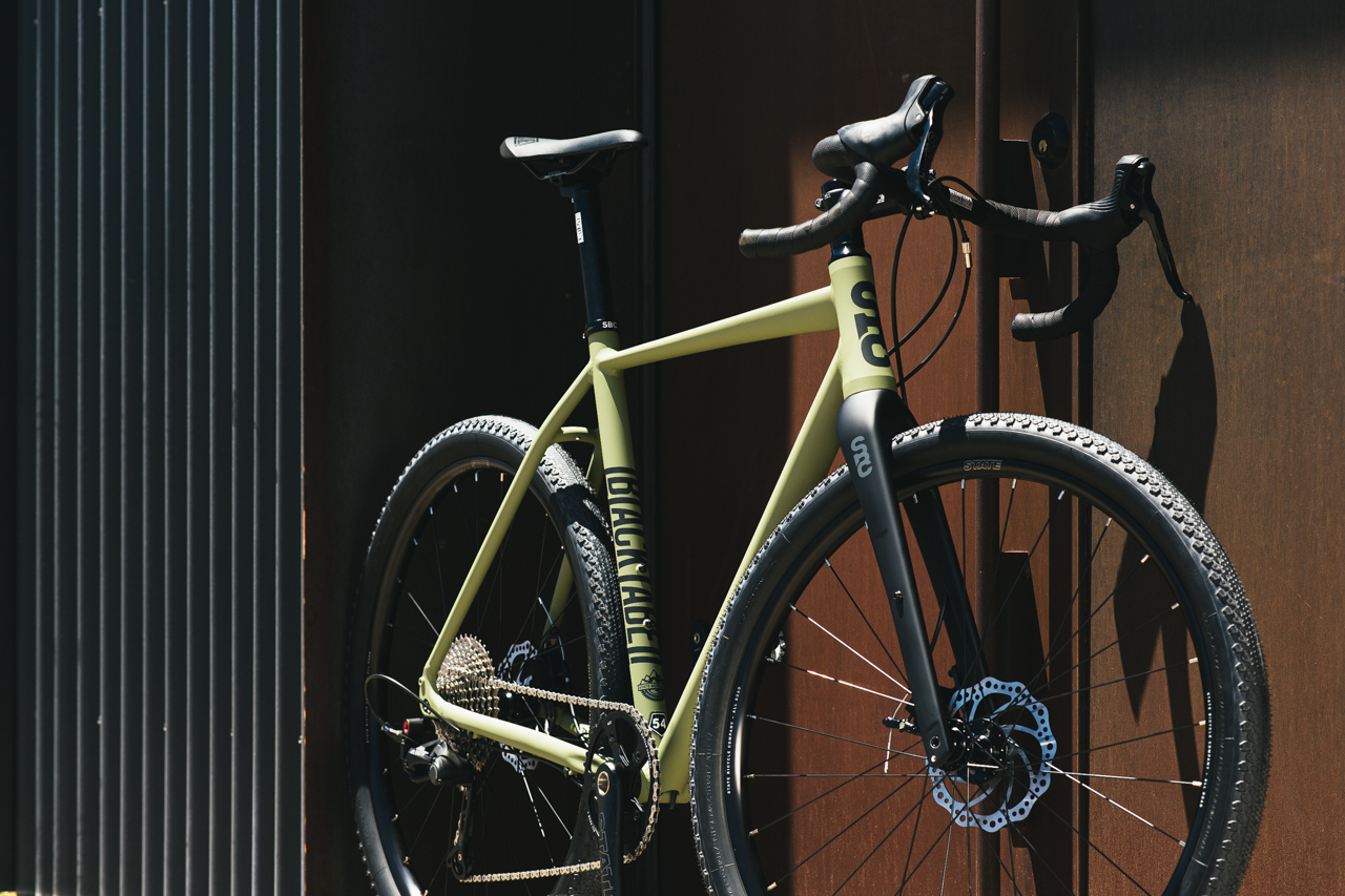 Bicicleta gravel 6061 All Road Matte Olive - 11 velocidades 14