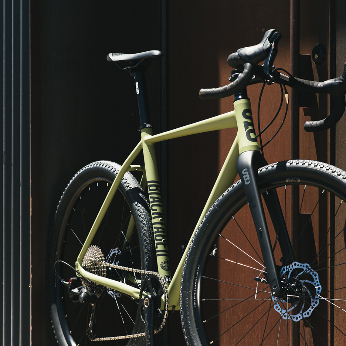 Bicicleta gravel 6061 All Road Matte Olive - 11 velocidades 14