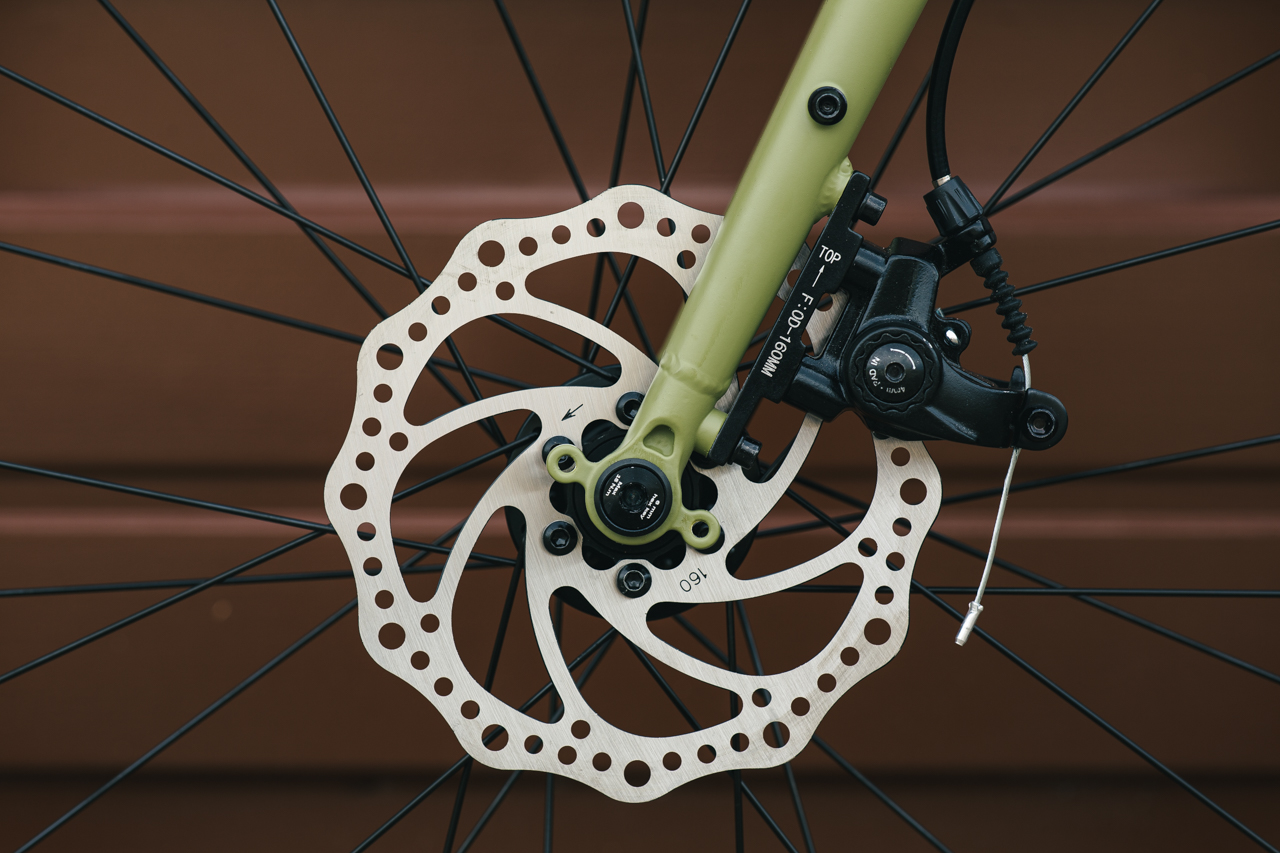 Bicicleta gravel 4130 All Road Matte Olive - 11 velocidades 9