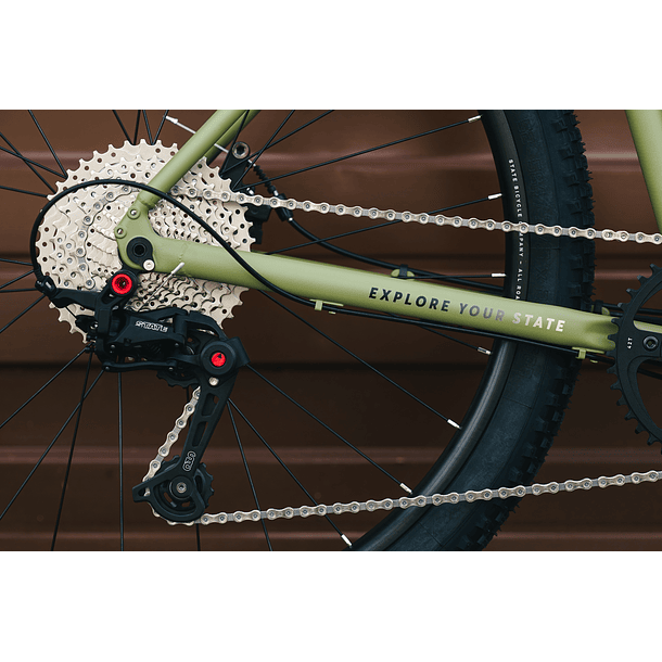 Bicicleta gravel 4130 All Road Matte Olive - 11 velocidades 12