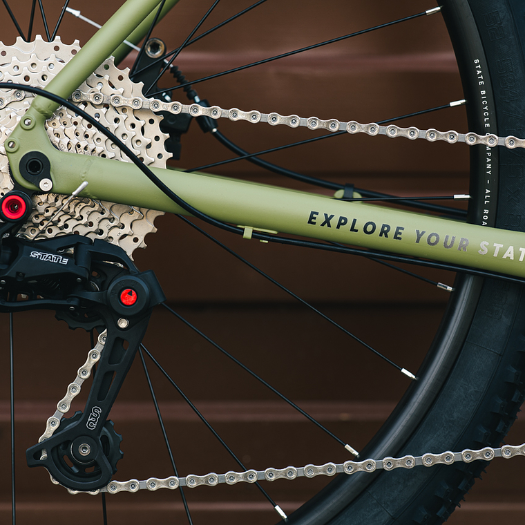 Bicicleta gravel 4130 All Road Matte Olive - 11 velocidades 12