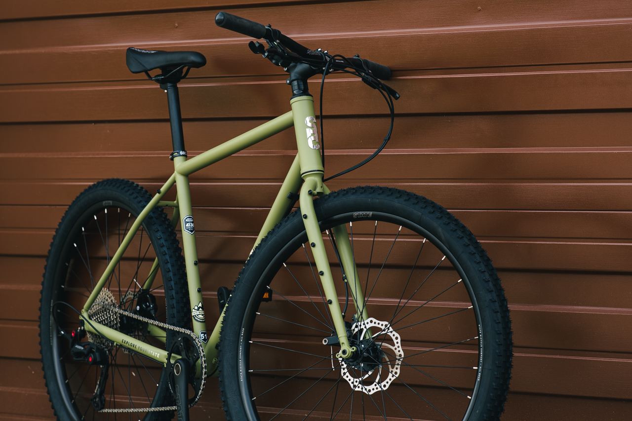 Bicicleta gravel 4130 All Road Matte Olive - 11 velocidades 13