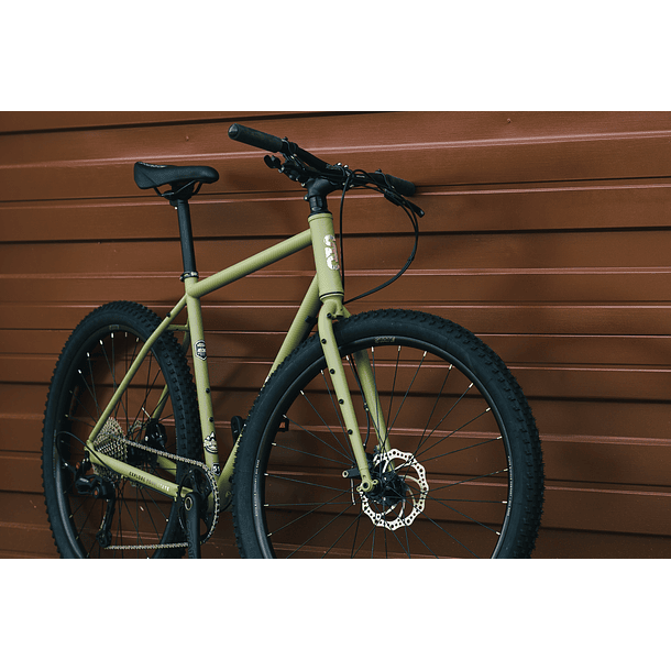 Bicicleta gravel 4130 All Road Matte Olive - 11 velocidades 13