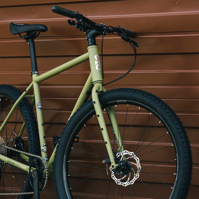 Bicicleta gravel 4130 All Road Matte Olive - 11 velocidades 13