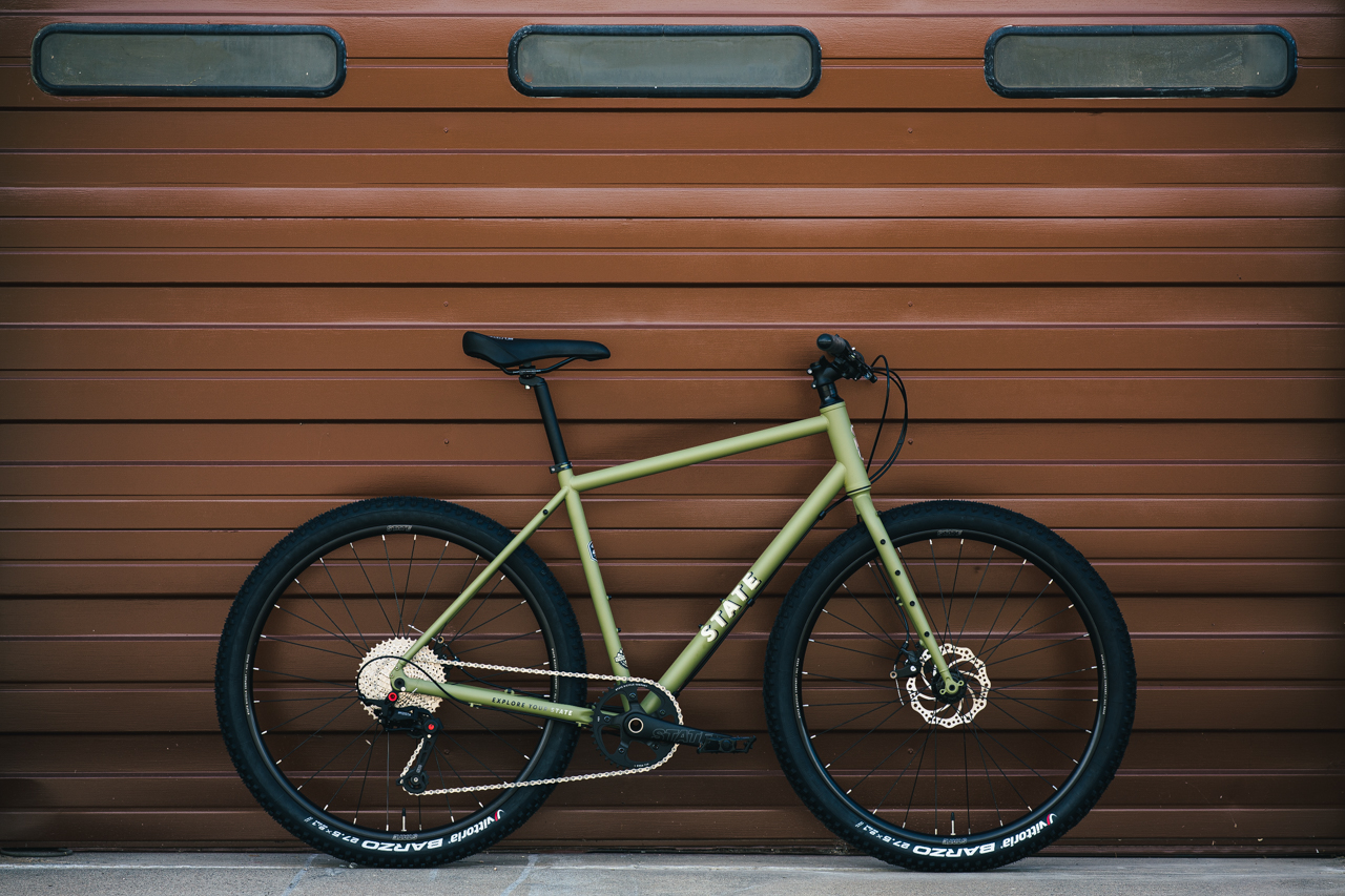 Bicicleta gravel 4130 All Road Matte Olive - 11 velocidades 16
