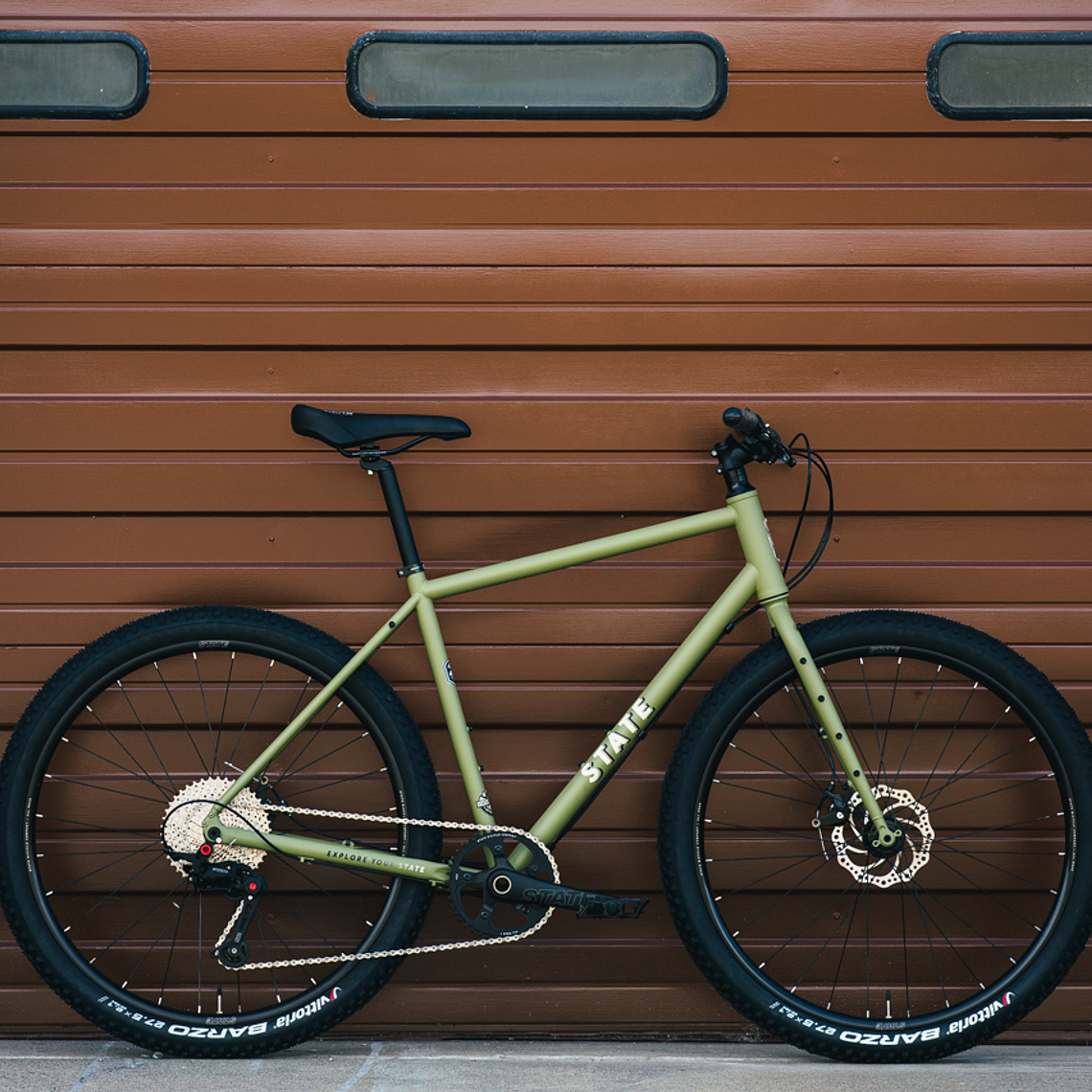 Bicicleta gravel 4130 All Road Matte Olive - 11 velocidades 16
