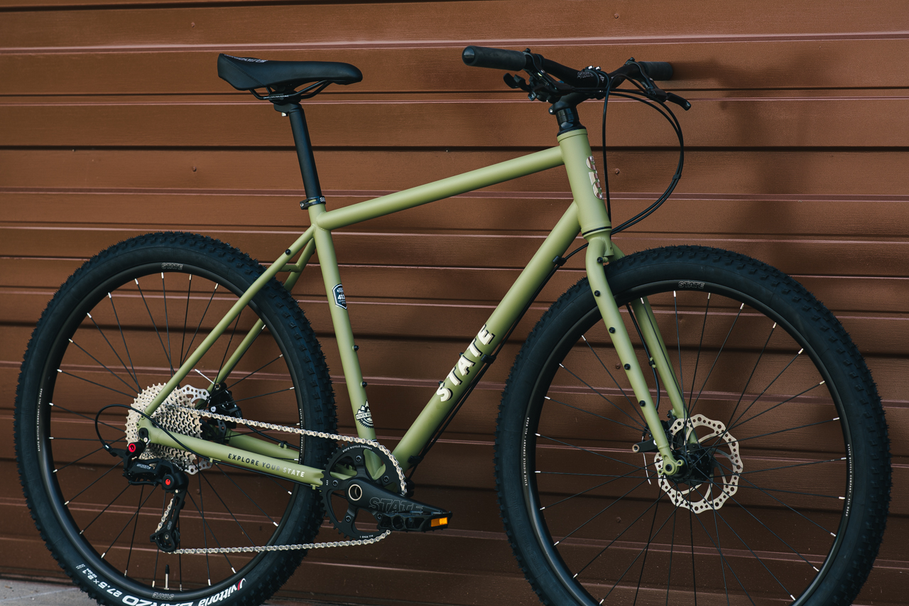 Bicicleta gravel 4130 All Road Matte Olive - 11 velocidades 17