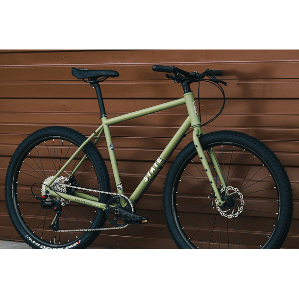 Bicicleta gravel 4130 All Road Matte Olive - 11 velocidades 17