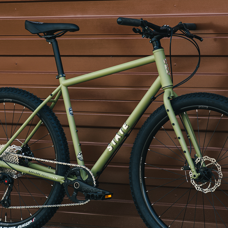 Bicicleta gravel 4130 All Road Matte Olive - 11 velocidades 17