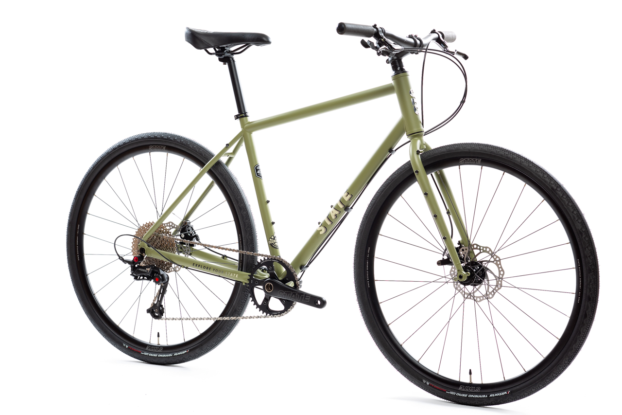 Bicicleta gravel 4130 All Road Matte Olive - 11 velocidades 2