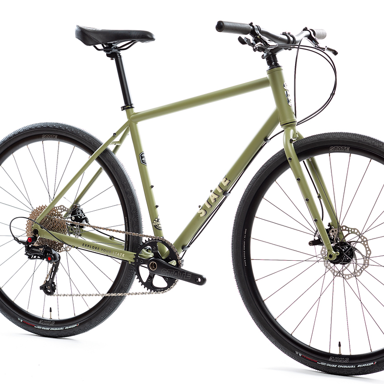 Bicicleta gravel 4130 All Road Matte Olive - 11 velocidades 2