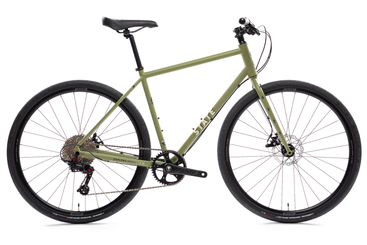 Bicicleta gravel 4130 All Road Matte Olive - 11 velocidades 1