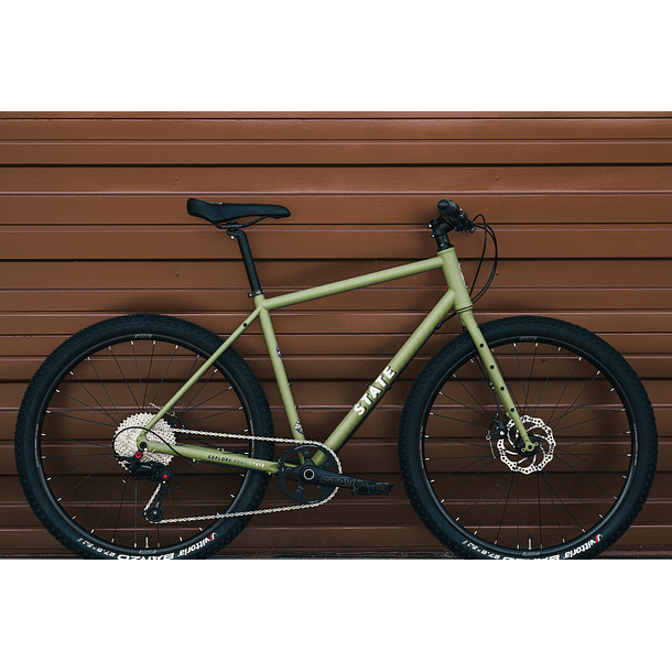 Bicicleta gravel 4130 All Road Matte Olive - 11 velocidades 18