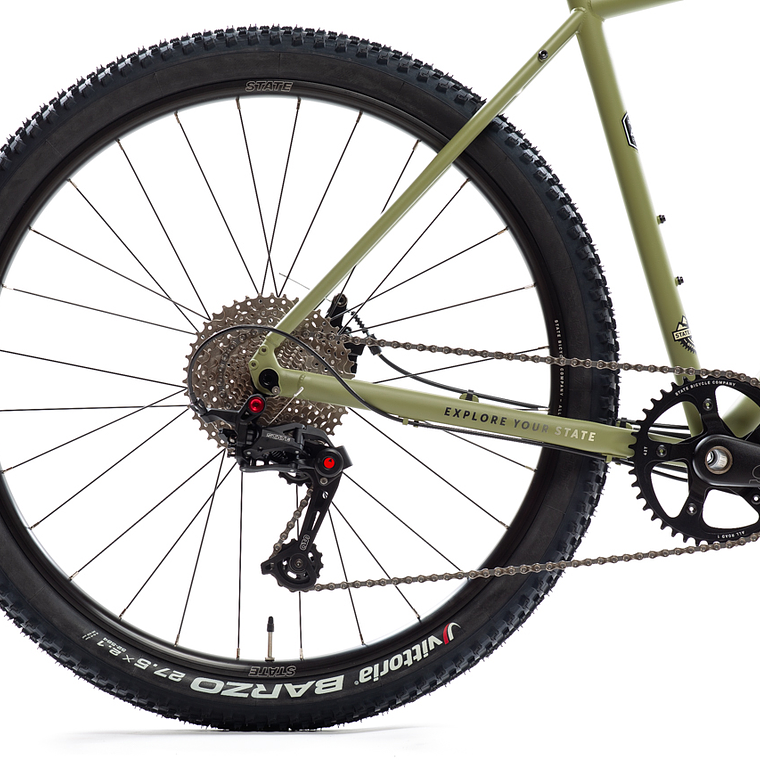 Bicicleta gravel 4130 All Road Matte Olive - 11 velocidades 6