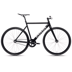 Bicicleta fixie 6061 Black Label Black mirror - 1 velocidad