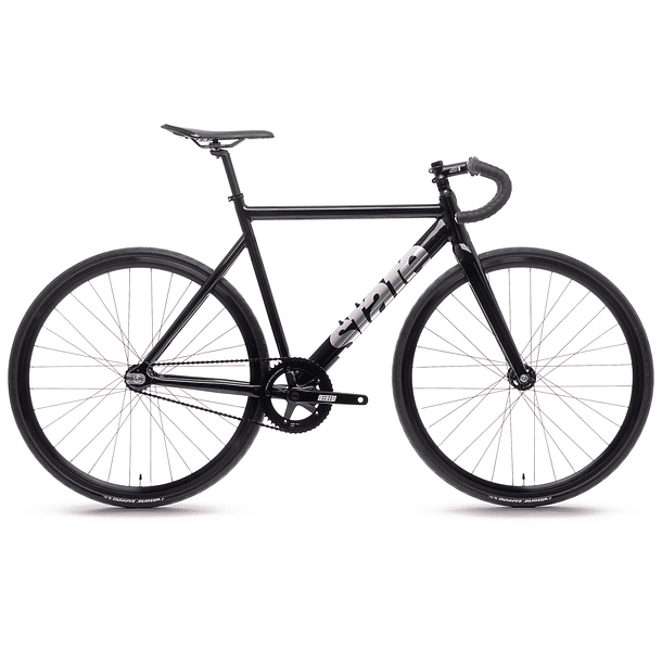 Bicicleta fixie 6061 Black Label Black mirror- 1 velocidad 3