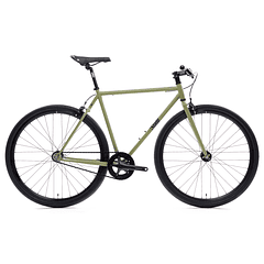 Bicicleta tracklocross 4130 Chromoly Matte Olive - Fijo y libre