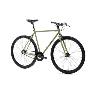 Bicicleta tracklocross 4130 Chromoly Matte Olive - Fijo y libre