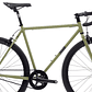 Bicicleta tracklocross 4130 Chromoly Matte Olive - Fijo y libre - Miniatura 3