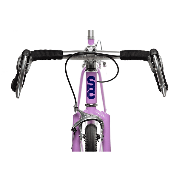 Bicicleta tracklocross 4130 Chromoly Purple - Fijo y libre 7