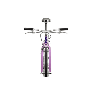 Bicicleta tracklocross 4130 Chromoly Purple - Fijo y libre