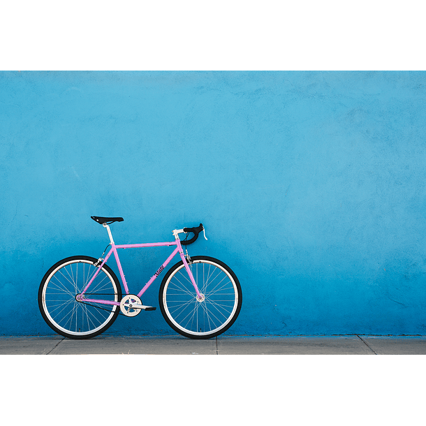 Bicicleta tracklocross 4130 Chromoly Purple - Fijo y libre 9